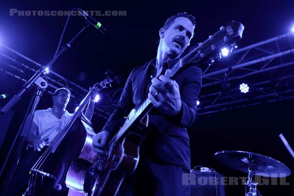 HEAVY TRASH - 2015-07-18 - PARIS - La Boule Noire - Derek Rogers - Matt Verta-Ray